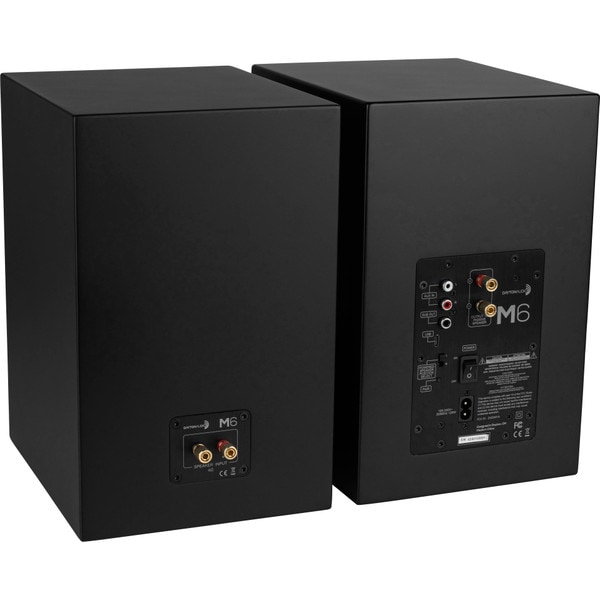 Main product image for Dayton Audio M6 Powered Speaker Pair Matte Black300-462